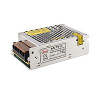 Universal Regulated Switching Power Supply, 75W 5V 15A Small Volume Single Output Switching Power Supply For Strip Light