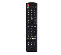 Universal Remote Control AKB72915244 Black Replacement For Smart LCD LED TV With Dedicated Menu Navigation Keys Energy Saving Design Compact Size 21cm