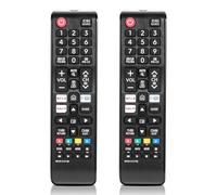 Universal Remote Control for Samsung Smart TV, Crystal UHD, Neo QLED, The Frame & 4K/8K TVs - Replacement for Original BN59-01315B, Smart TV Remote Control, Shortcut Buttons (Pack of 2)