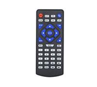 Universal Remote Control for TV, DVD, VCR and More, Standard, Black
