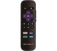 Universal Remote Control Only for Roku TV, Compatible for TCL Roku/Hisense Roku/Onn Roku/Sharp Roku/Element Roku/Westinghouse Roku/Philips Roku Smart TVs (Not for Roku Stick and Box)