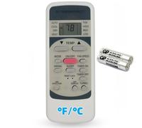 Universal Remote Control R51M/E Replacement for Midea Air Conditioner, Compatible with Midea All Models AC Remote (Both Fahrenheit and Celsius Display)-with Batteries