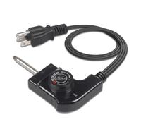 Universal Replacement Adjustable Thermostat Probe Cord - Compatible with Masterbuilt,Electric Griddles & More Electric Skillet Cord Replacement