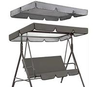 Universal Replacement Canopy for 2-3 Seat Swing Waterproof & 600D Oxford Fabric Perfect for Garden Patio Porch Outdoor Fur UV Protection