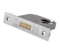 Universal Replacement Euro Profile Deadlock 78 x 76mm Satin Stainless Steel Loops Metallics One Size