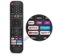 Universal Replacement for Hisense-VIDAA-TV-Remote, New Upgraded Infrared Hisense Remote Control EN2G30H/EN2A30,with Shortcut Buttons