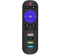 Universal Replacement for JVC Roku TV Remote Control, Compatible with All JVC Roku Smart TVs