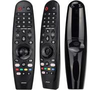 Universal Replacement for LG Magic Remote Control, YiBiChin AKB75855501 Voice Remote Control Fit for LG Smart Android TVs 2018/2019/2020 Models, with 2 Shortcut Buttons