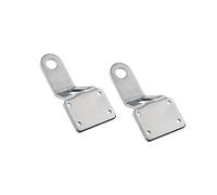 Universal Replacement Installation Mount Steering Handlebar Clamps for the Stereo Speakers of Aileap Motorcycle Audio Systems (Chrome,Mirror Mount)