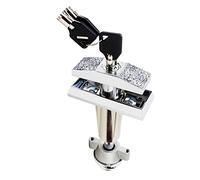 Universal Replacement Plug Lock Snack/Soda Vending Machine Lock with Keys