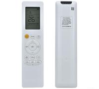 Universal Replacement Remote Control For Air Conditioner RG10B/BGEF RG10B1/BGEF RG10A4/BGEF RG10A5/BGEF ABS White, Full Functions, 2 AAA