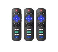 Universal Replacement Remote Control for Roku Smart TV, Compatible with TCL Roku/Hisense Roku/Onn Roku/Sharp Roku/Element Roku/Westinghouse Roku/Philips Roku Smart TVs【3 Pack】