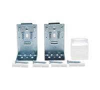 Universal Replacement Vertical Mounting Bracket Blinds Mounting Snap Fixed Code Roll Curtain (42mm 1.65inch) (2Pack)