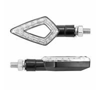 Universal replay arrow 14 LED turn signal with transparent-black ABS base (L 78m