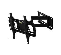 Universal Retractable TV Wall Mount VESA Compatible Swivel & Tilt for 60" 55" 46" TVs up to 132lbs DLWA102CT 500x400 Easy Installation Durable Support