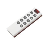 Universal RF 433MHz Wireless Digital Remote Control Transmitter Receiver Learning Code Mini For Remote Switch 4/6/8/10 Button(A)