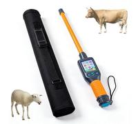 Universal RFID Tag Identifier, Handheld Animal Ear Tag Identifier, Pet Microchip Scanner Reader, 120s Auto Power Off & Storage Up To 20000 Datas, for FDX-B, FDX-A, HDX ISO11784/85