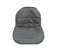 Universal Riding Lawn Mower Tractor Seat Cover Padded Comfort Pad Storage Pouch Medium (Gray)