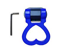 Universal Ring Shape Car Tow Hook Kit, Track Racing Style Bumper Trailer Hook, Auto Exterior Decoration Sticker Accessories for Car Truck SUV