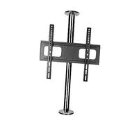 Universal Rolling TV Stand - Height Adjustable with Wheels for Easy Mobility, Fits Most 49-75 Inch Sns, Ideal for Living Rooms and Offices