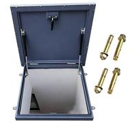 Universal Roof Access Hatch, Stainless Steel Access Hatch for Attic/Basement, Weather Resistant, Anti-Corrosion