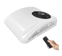 Universal Rooftop Air Conditioner with Heat, Low-Noise Heating & Cooling Combo for RV, Camper, Truck, Trailer, Boat, 12V/24V/48V