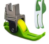 Universal Rotary Feed - Precision Smooth Glide Guide, Professional Quilting Hardware, Decorative Hemming Tool | Mechanical Apparel Garment Modification Workshop Manufacturing Technical Accessory Gear