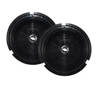 Universal Round Active Charcoal Filter for Exhaust Hoods,Round Activated Carbon Cooker Hood Filters,Charcoal Filter for Cooker Hoods(2pcs),2pcs