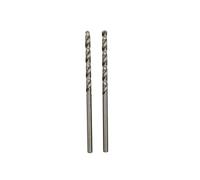 Universal Round Metal Drill Bit (Dia)2.5mm (L)57mm, Pack Of 2