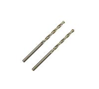 Universal Round Metal Drill Bit (Dia)3mm (L)61mm, Pack Of 2