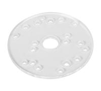 Universal Router Base Plate, Acrylic Base Plate Kit Acrylic with Centering Pin Screws Trim Routers Woodworking Auxiliary Tool