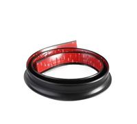 Universal Rubber Anti-Scratch Body Side Skirts Edge Guards Anti-Collision Bumper Protector 2.2M Car Door Car Side Skirts Extension(4.5cm black)
