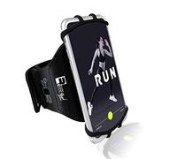 Universal Running Armband compatible with Samsung Galaxy S25/S24/S23/S22/S21/S20/S10/Plus/Ultra. Running Phone Holder