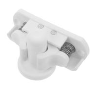 Universal Rv Door Holder Latch with Nylon Alloy Roller Catch White | Weatherproof, Installation, Silent Operation, Compact White Finish, Replacement for Travel Trailer Hardware