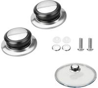 Universal Saucepan and Pot Lids 2 Pack Replacement for Crock Pot and More Bakelite Lid Knobs
