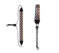 Universal Saxophone Neck Strap With Hook Clasp Woodwind Instrument Accessories Alto Tenor Soprano Sax Shoulder Belt (Color : 02)