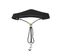 Universal Saxophone Neck Strap Woodwind Accessories Adjustable Sax Shoulder Belt Leather Neckband Instrument Harness (Color : 01)