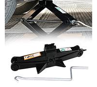 Universal Scissor Jack 2 Ton Scissor Wind Up Jack Heavy Duty Lifting Jack Portable Car Jack Kit Tire Jack with Crank Handle Extend from 105MM to 385MM for/SUV/MPV Tyre Repair Changing Tool