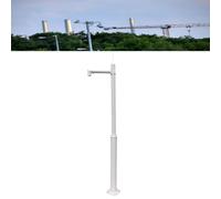 Universal Security Camera Mount Pole with Bracket, Weatherproof Stainless Steel Surveillance Camera Rack Post, Solar Panels Holder Post, for Outdoor Use, A 3M/9.84ft