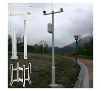 Universal Security Camera Tripod Stand Adjustable Height 2-6m (8.2ft) Segmented Design for Surveillance Cameras Durable & Removable Ideal for Outdoor Use