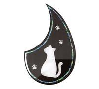 Universal Self-Adhesive Acoustic Guitar Pickguard for Gibson,Taylor, Martin Guitar scratch plate,2MM Thick,3D Design,Scratch Guard for 36-41 Inch Guitars,Custom Decorative Replacement (kitten print)