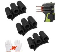 Universal Self-Adhesive Drill Bit Gripper, Drill Bit Holder Tool Holster, Spider Tool Holster Bits Gripper, For Power Drills Or Driv (3)