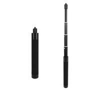 Universal Selfie Stick, 70cm Aluminum Alloy Telescopic, 1/4 Thread Standard, Foldable for ONE R, Black, Non-Slip Handle,Extension Rod Selfie Rod For Insta360 ONE X2/ ONE X/EVO (Aluminum alloy)