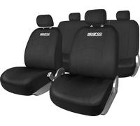 Universal Set SPS402 Complete Black Car Seat Covers 3Mm