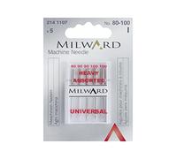 Universal Sewing Machine Needles, 80/12(1), 90/114(2), 100/16(2)