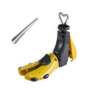 Universal Shoe Stretcher with a Metal shoe horn - Adjustable Length/Width Expander Boot Widener Stretch Left/Right Use for Tight Shoes | Fits Flats, Sneakers Men Women (Only 1, For Shoes Size 8-12)