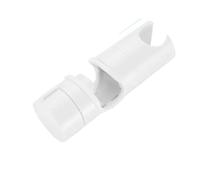 Universal Shower Head Holder Adjustable 18~25mm ABS Chrome Rail Bathroom Accessories Mounting Brackets(White)