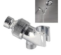 Universal Shower Head Holder Arm Mounted Adjustable Screwed On Bracket Bathroom