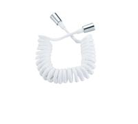 Universal Shower Hose, Telescopic Spring Shower Hose Toilet Bidet Telephone Plumbing Bathroom Multicolor 1.5-8m