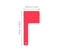 Universal Signal Replacement Red Outdoor Mailbox Flag Acrylic